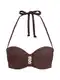 LASCANA Bikini gornji dio  vinja / zlatna