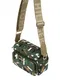 TOMMY HILFIGER Torba za ez ramo  svetlo rjava / temno zelena / rna / bela