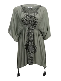 Tunika khaki / černá