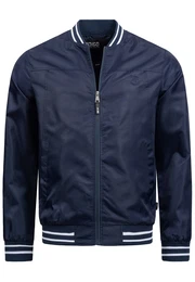 bergangsjacke ''''Manos'''' dunkelblau / wei