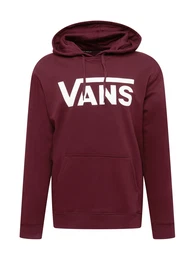 Sweatshirt 'Classic II' weinrot / wei