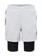 UNDER ARMOUR Sporthose ''''Launch 5'''' hellgrau / schwarz