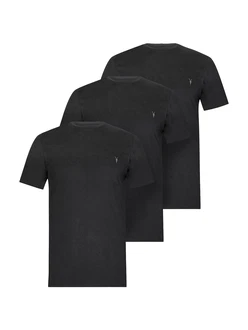 AllSaints T-Shirt 'BRACE' (GOTS) schwarz