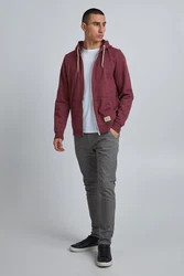 Blend Sweatjacke Noah burgunder