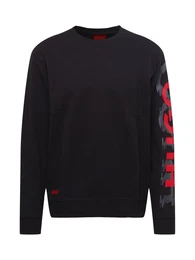 Sweatshirt ''''Deronese'''' dunkelgrau / rot / schwarz