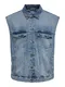 Only & Sons Brezrokavnik ''''Rick''''  moder denim