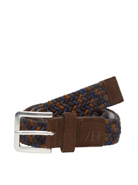 Gürtel 'Haris' marine / schoko / ocker