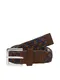 SELECTED HOMME Gürtel 'Haris' marine / schoko / ocker