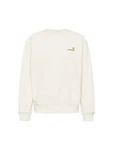 Carhartt WIP Sweatshirt American Script beige/schoko/gelb