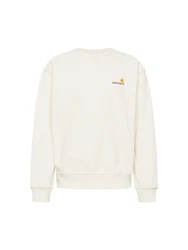 Carhartt WIP Sweatshirt American Script beige/schoko/gelb