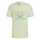 ADIDAS ORIGINALS Shirt 'Trefoil' mint / hellgrün / schwarz