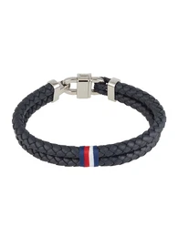 Armband navy / dunkelblau / rot / wei
