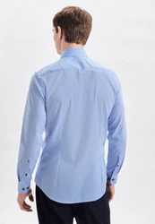 SEIDENSTICKER Hemd Hellblau/Blau/Hellblau/Blau/Hellblau/Blau/Hellblau/Blau/Hellblau/Blau/Hellblau/Blau