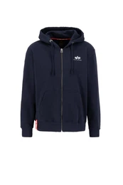 Sweatjacke nachtblau / wei