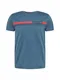 TOMMY HILFIGER T-Shirt marine / taubenblau / rot