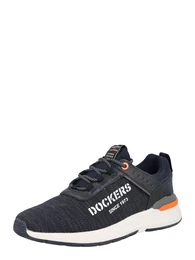 Sneaker navy / orange / wei