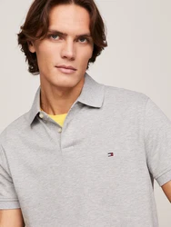 Tommy Hilfiger Poloshirt 1985 REGULAR POLO marine/graumeliert/rot/weiß