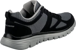 SKECHERS Sneaker Burns Agoura graumeliert/schwarz