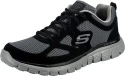SKECHERS Sneaker Burns Agoura graumeliert/schwarz