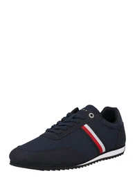 Sneaker marine / dunkelblau / rot / wei