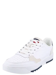 Sneaker hellbeige / blau / wei