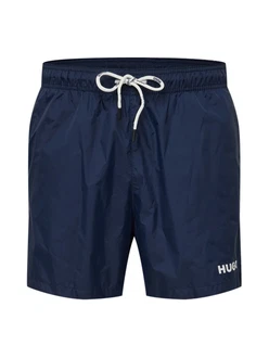 HUGO Badeshorts 'Haiti' navy/weiß