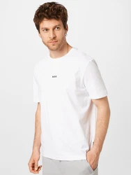 BOSS T-Shirt 'Chup' schwarz/weiß