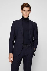 BOSS Gürtel 'Calindo' blau