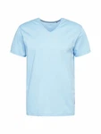 CALIDA Remix Basic V-Neck T-Shirt hellblau
