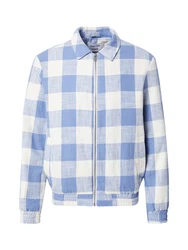 DAN FOX APPAREL Jacke 'Ilja' rauchblau/offwhite