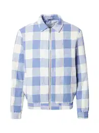 Jacke 'Ilja' rauchblau / offwhite