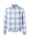 DAN FOX APPAREL Jacke 'Ilja' rauchblau / offwhite