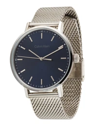 Uhr navy / silber