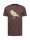 Cleptomanicx T-Shirt ''''Jack Gullock'''' braun / wei / gelb / blau