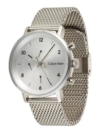 Uhr schwarz / silber