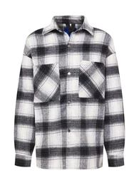 Jacke ''''Cane'''' graumeliert / schwarz / weiß