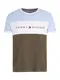 Tommy Hilfiger Underwear Schlafshirt hellblau / wei / oliv / nachtblau / rot