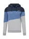 Ragwear Sweatshirt ''''THRES'''' navy / taubenblau / graumeliert