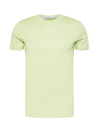T-Shirt pastellgrn / wei