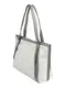 TOM TAILOR Nakupovalna torba ''''DEYA''''  srebrno-siva / grafit