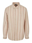 Urban Classics Hemd Langarmhemd (1-tlg) beige/creme