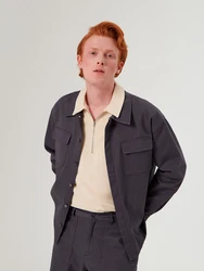 ABOUT YOU x Swalina&Linus Jacke 'Brian' dunkelgrau