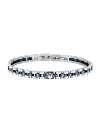 Armband blau / silber