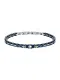 Maserati Armband navy / gold / silber