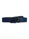 TOMMY HILFIGER Grtel ''''DENTON'''' schwarz / navy / wei / feuerrot