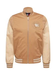 Jacke ''''Varsity'''' beige / hellbraun / wei