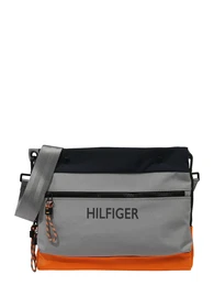 Umhängetasche navy / grau / orange