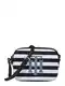 TOMMY HILFIGER Torba preko ramena ''''Poppy''''  mornarsko plava / siva / bijela