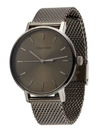 Uhr silbergrau / khaki