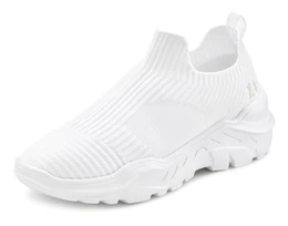 Slip on boty bílá